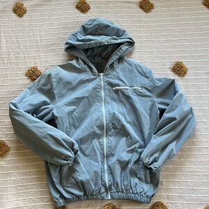 Brandy Melville Blue Hooded Jacket